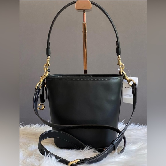 💰SOLD - CJ827 - Coach Dakota Bucket Bag 16 - Picture 7 of 14